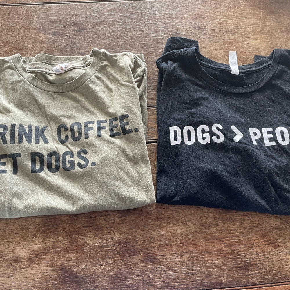 Nine Line Apparel Dog Tees - Black and Olive (XL)